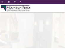 Tablet Screenshot of mountainperio.com